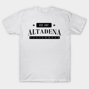 Altadena Est. 1887 (Standard Black) T-Shirt